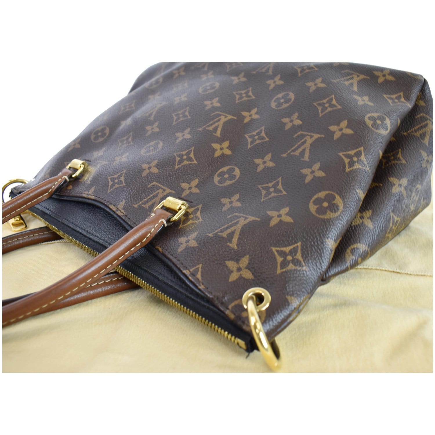 Shop GOYARD Monogram Canvas 2WAY Leather Crossbody Bag Logo by