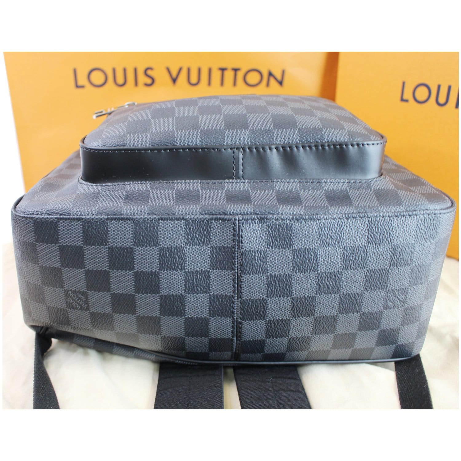 Louis Vuitton Damier Graphite Josh Backpack 87lk727s For Sale at
