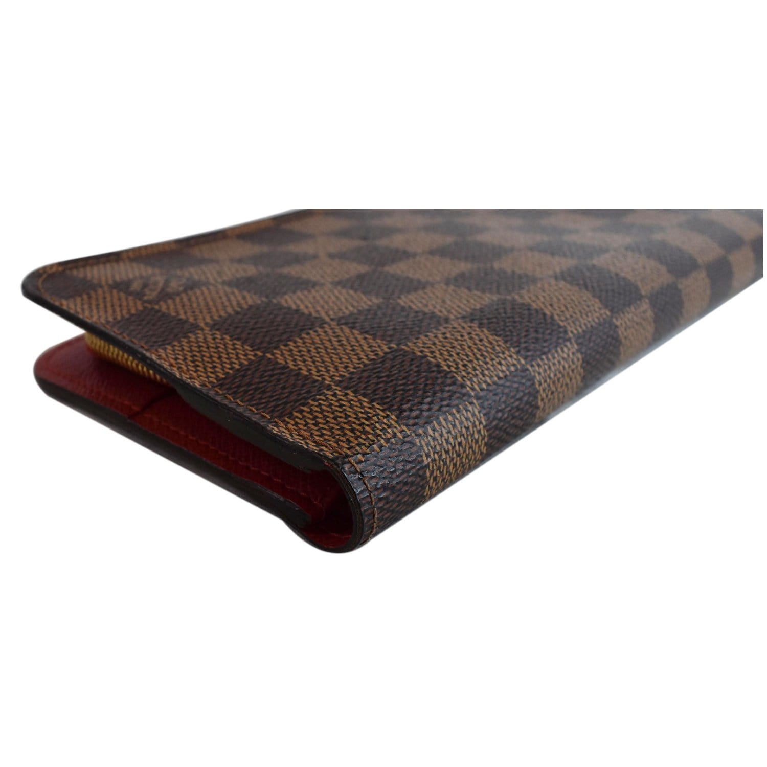 LOUIS VUITTON Insolite Damier Ebene Wallet Brown