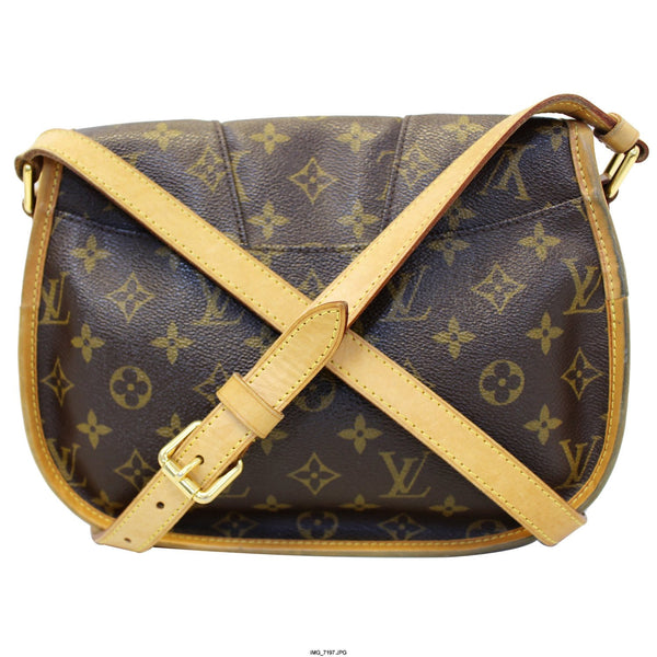 LOUIS VUITTON Menilmontant PM Monogram Canvas Shoulder Crossbody Bag