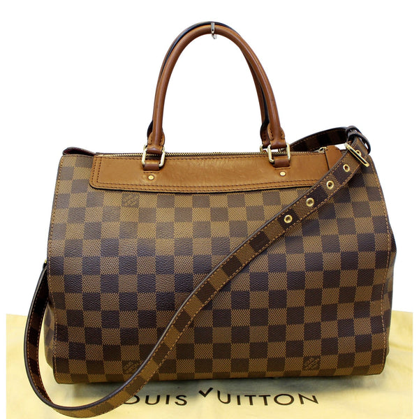 LOUIS VUITTON Greenwich Damier Ebene Shoulder Handbag