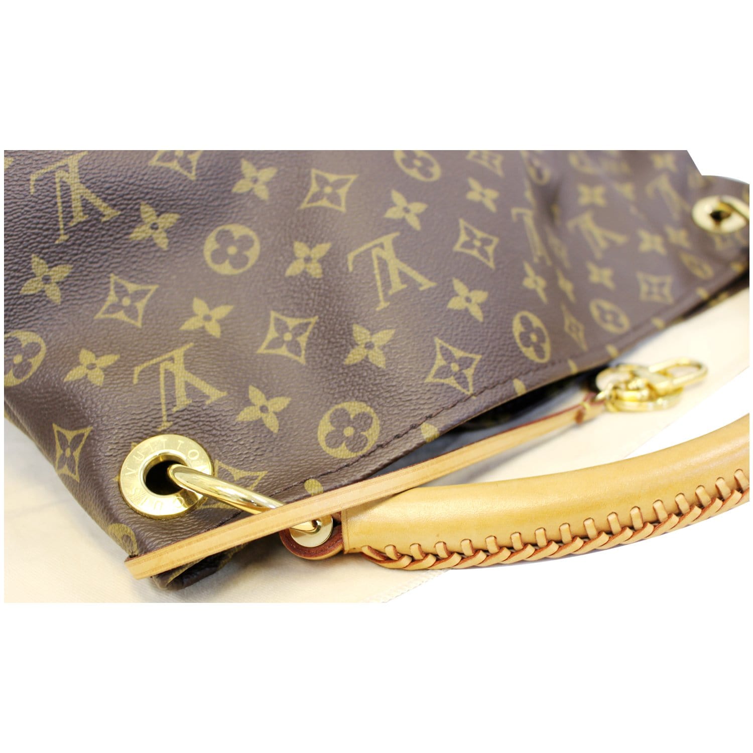 LOUIS VUITTON Artsy MM Monogram Canvas Hobo Shoulder Bag-US