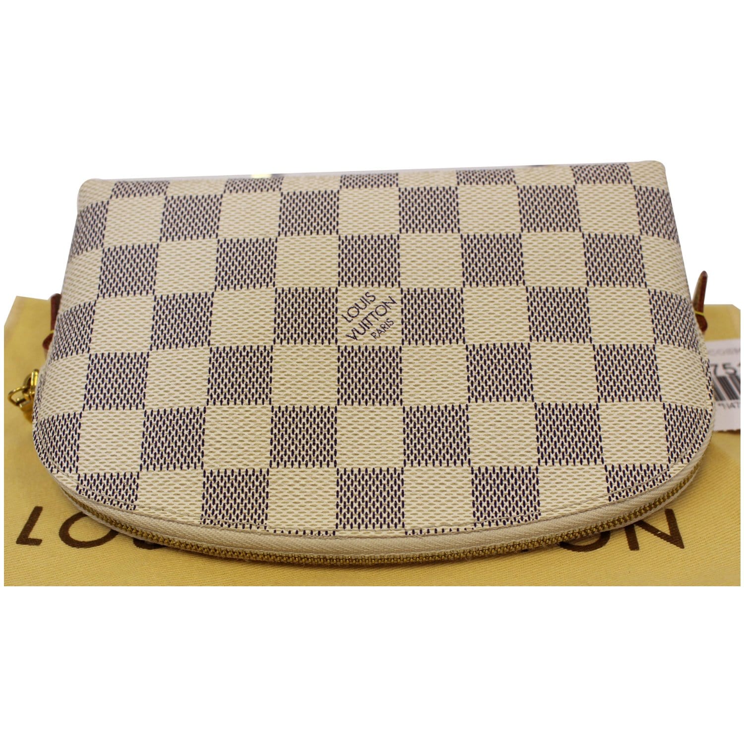 Cosmetic Pouch Damier Azur Canvas - Travel