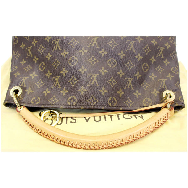 LOUIS VUITTON Artsy MM Monogram Canvas Shoulder Bag Brown-US