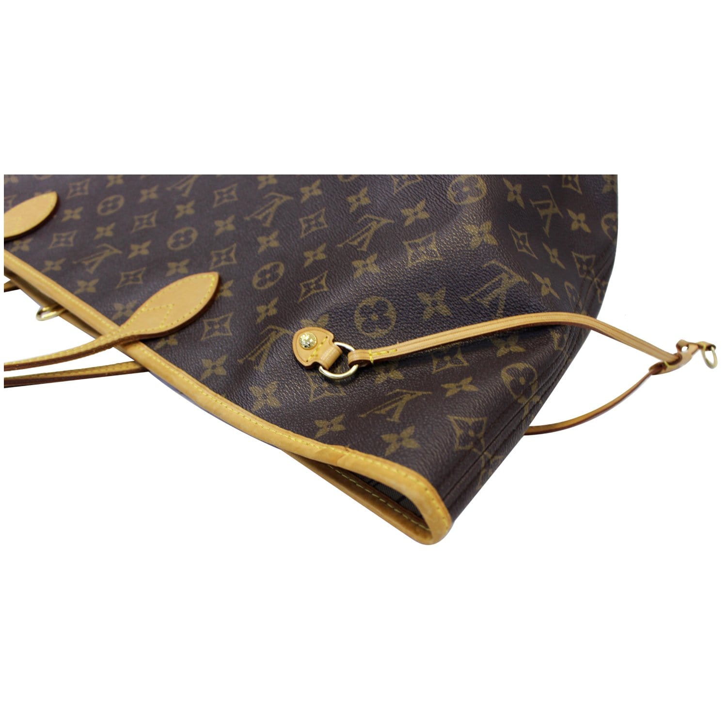 LOUIS VUITTON Monogram Neverfull GM Brown Canvas Tote Shoulder Bag