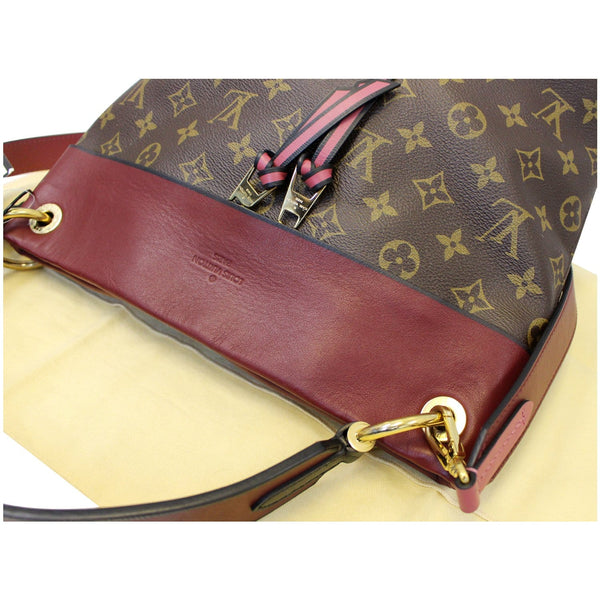 LOUIS VUITTON Tuileries Besace Monogram Canvas Shoulder Bag Rose Bruye-US