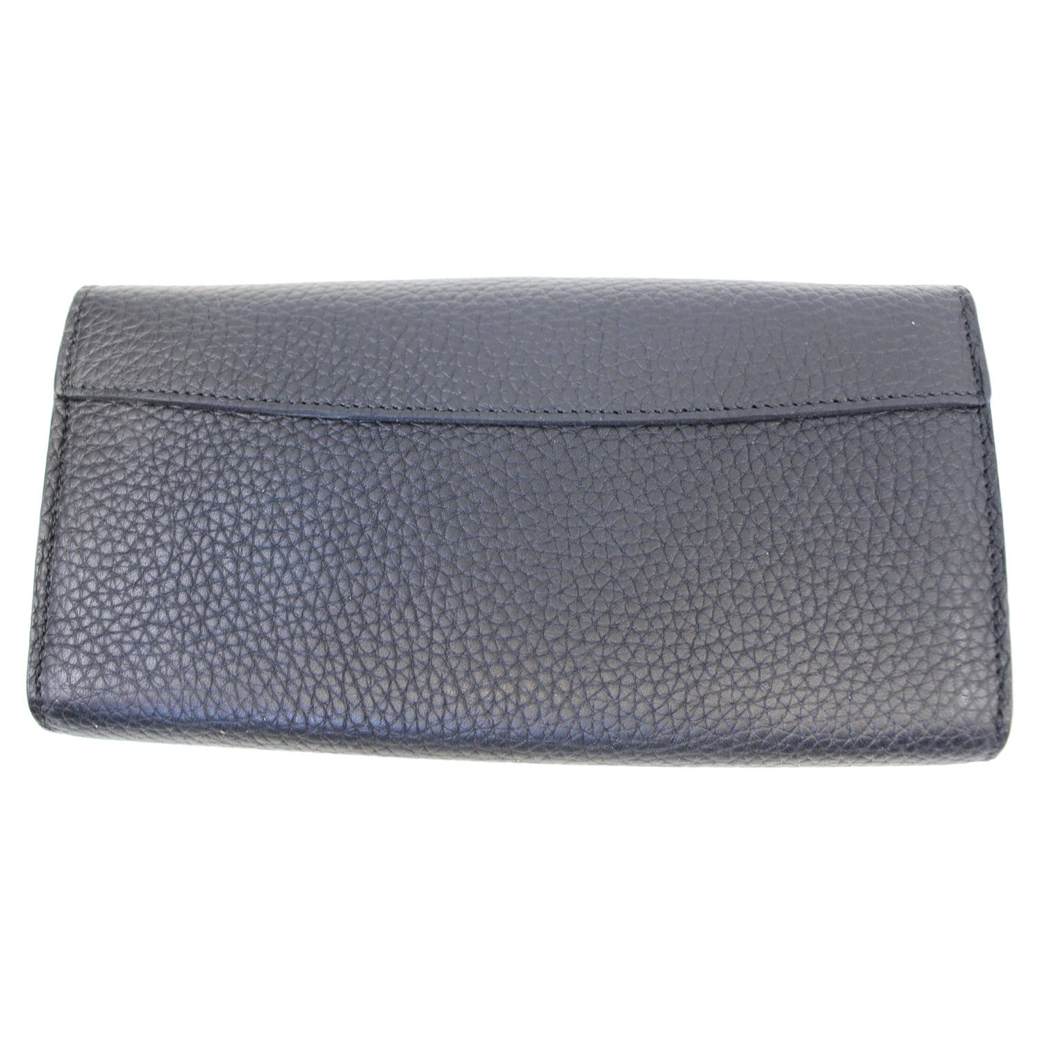 Capucines leather wallet Louis Vuitton Black in Leather - 35851707