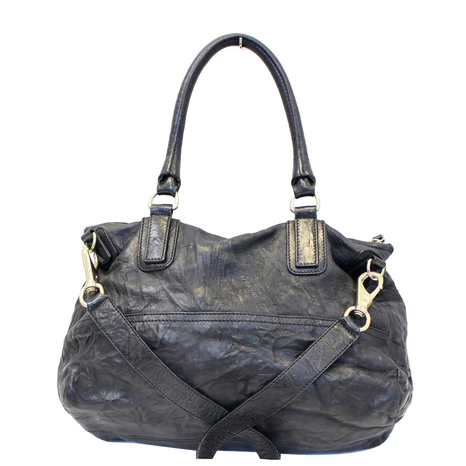 Givenchy Black Crinkled Mini Pandora Bag