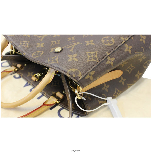 LOUIS VUITTON Monogram Canvas Montaigne MM Shoulder Bag-US