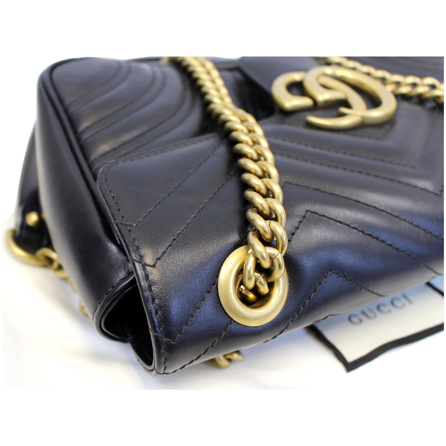 Gucci GG Marmont Small Matelassé Crossbody - A World Of Goods For