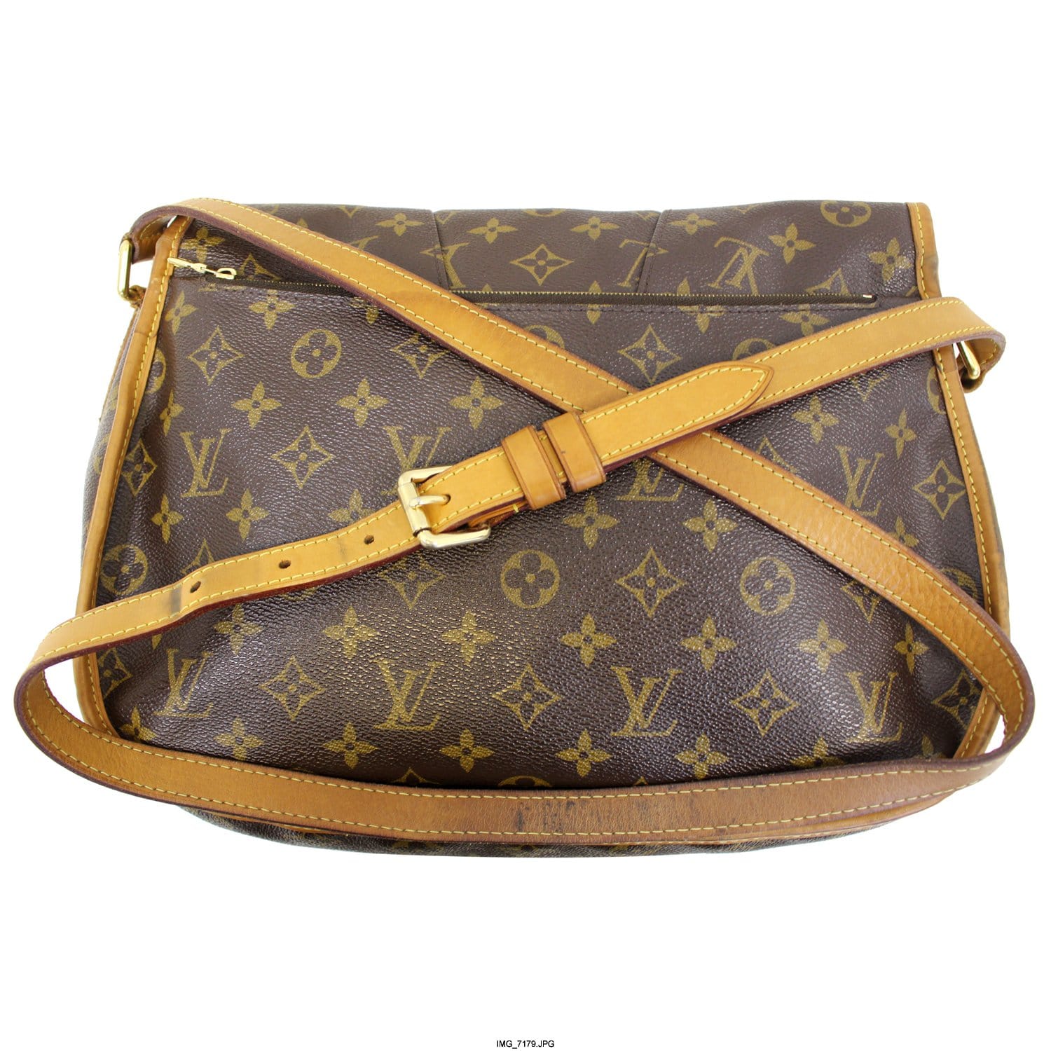 Authentic Louis Vuitton Monogram Menilmontant MM Shoulder Crossbody Bag