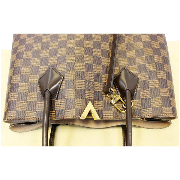 LOUIS VUITTON Kensington Damier Ebene Shoulder Handbag