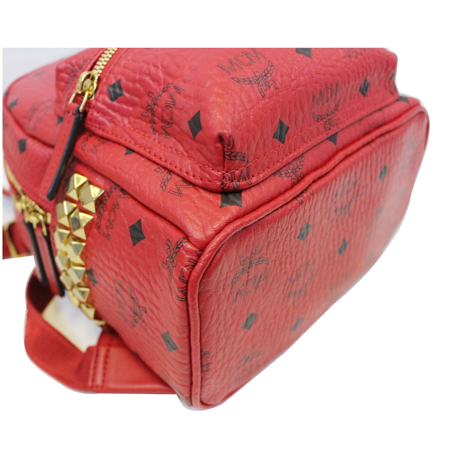 Mcm backpack bag red - Gem