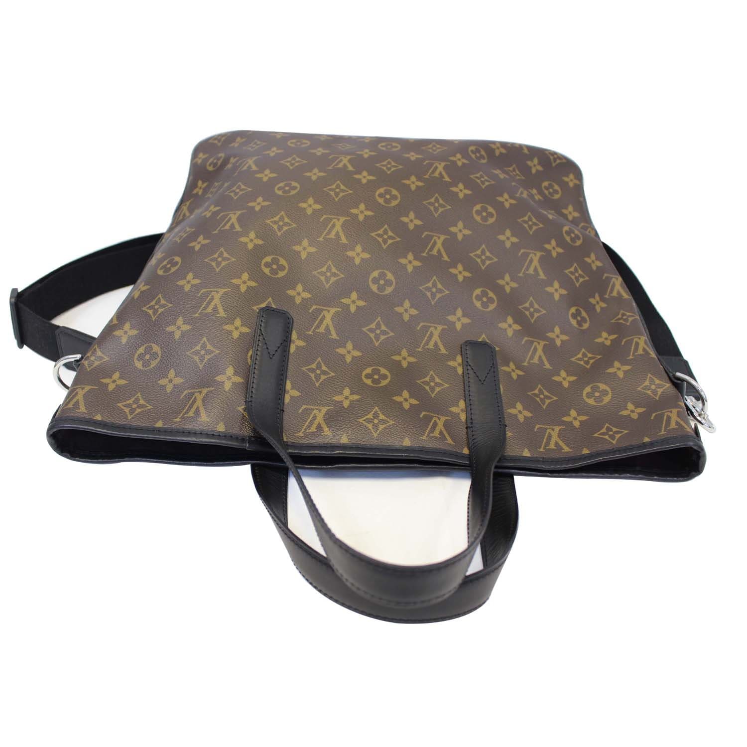 Louis Vuitton Monogram Macassar Monogram Unisex 2way Leather Small Shoulder Bag, Brown