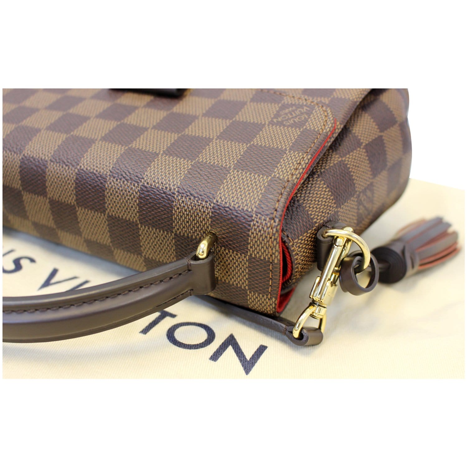 Louis Vuitton Croisette 2017 Brown Damier Ébène Canvas Shoulder Bag