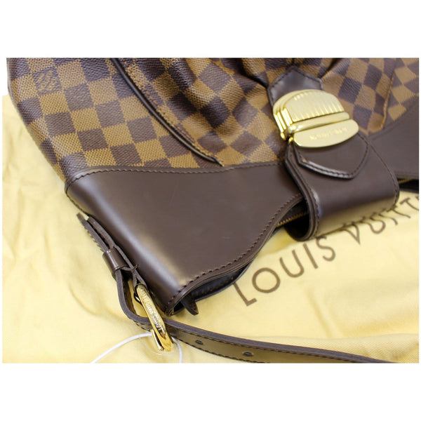 LOUIS VUITTON Sistina MM Damier Ebene Shoulder Bag