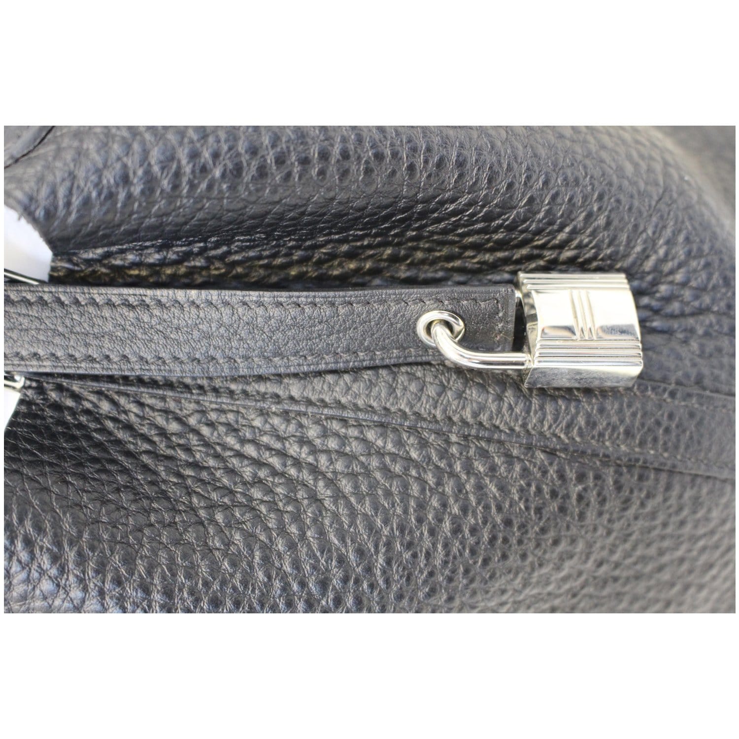 HERMES Handbag Picotin Lock GM Camel SilverHardware Taurillon Clemence