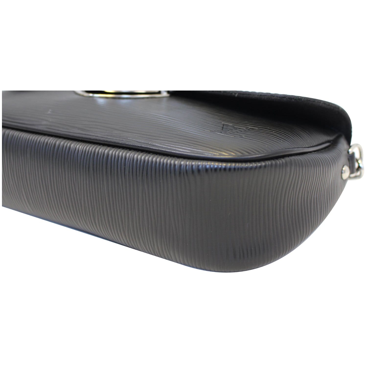 Louis Vuitton Black Epi Leather Montaigne Clutch ref.332845 - Joli