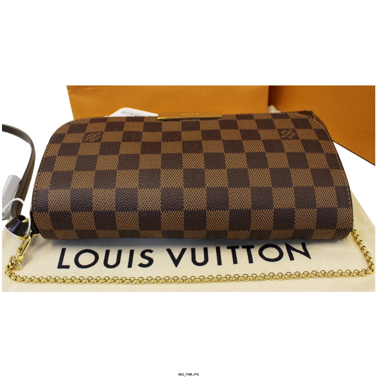 Louis Vuitton Louis Vuitton Amier Ebene Canvas Favorite N41129