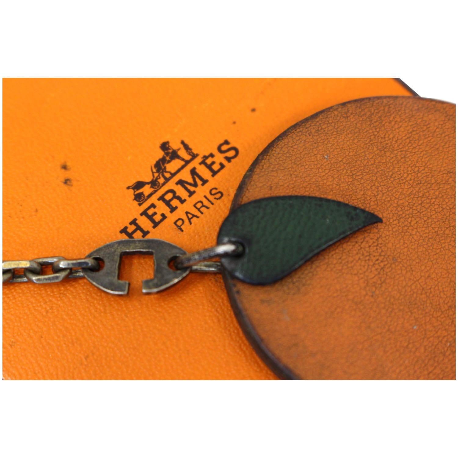 Hermès - Orange Bag Charm