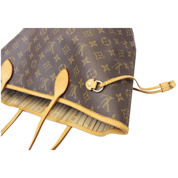 LOUIS VUITTON Monogram Canvas Neverfull MM Brown Tote Bag-US