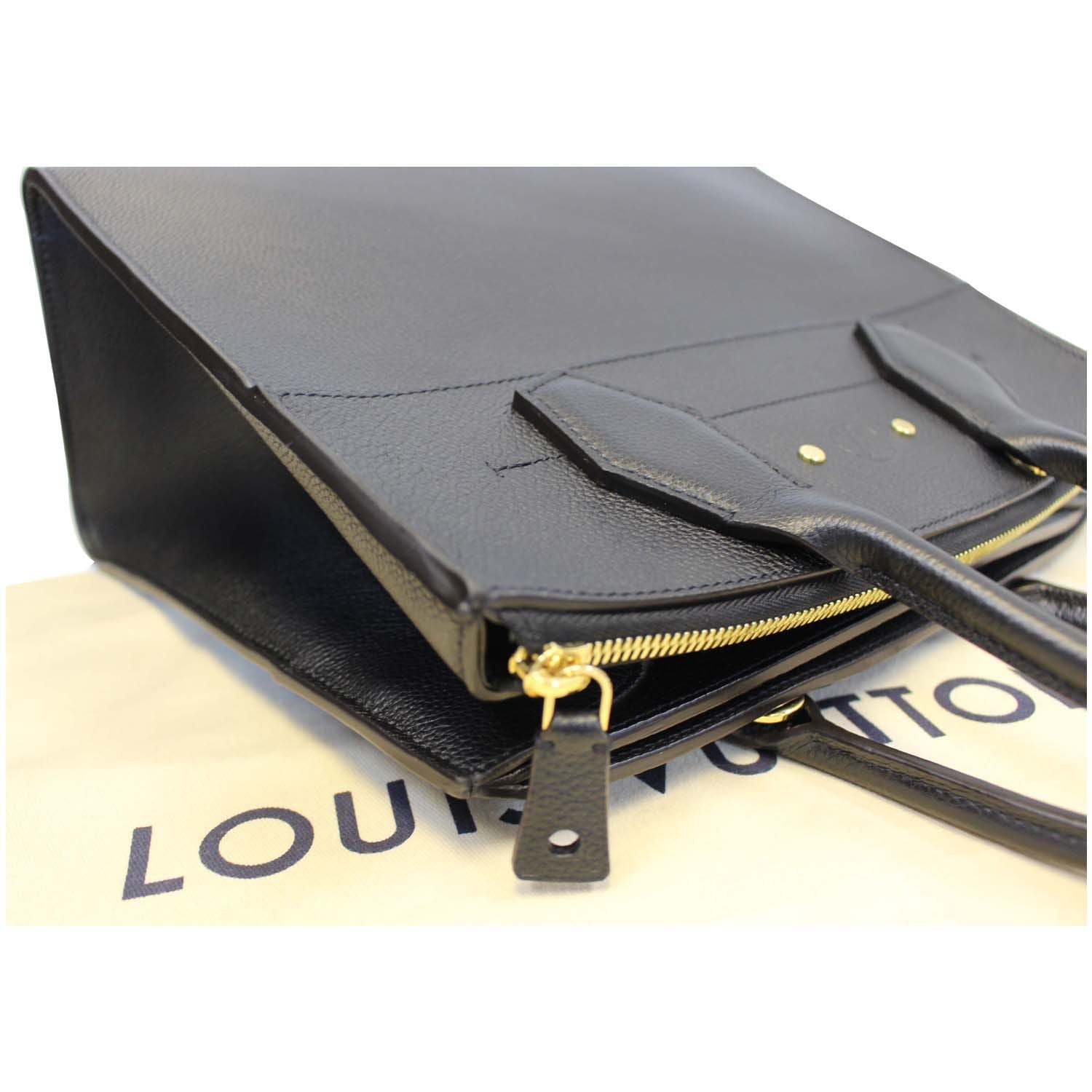 Louis Vuitton 2way Bag City Steamer MM Black Gold Noir M51897 Handbag  Leather FO4187 LOUIS VUITTON Circle Grain Calf Ladies