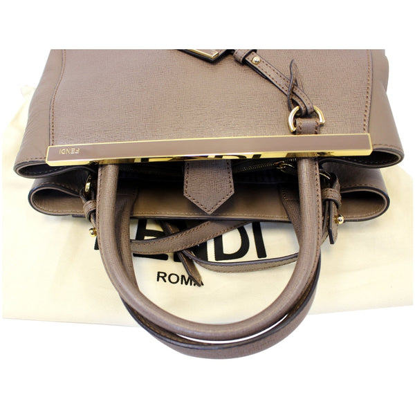 Fendi Roma Petite 2 Jours Leather - front view
