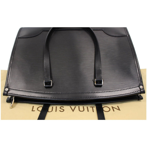 Louis Vuitton Madeleine GM Epi Leather Shoulder Bag Black