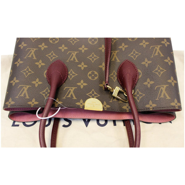 LOUIS VUITTON Flandrin Monogram Canvas Tote Shoulder Bag-US