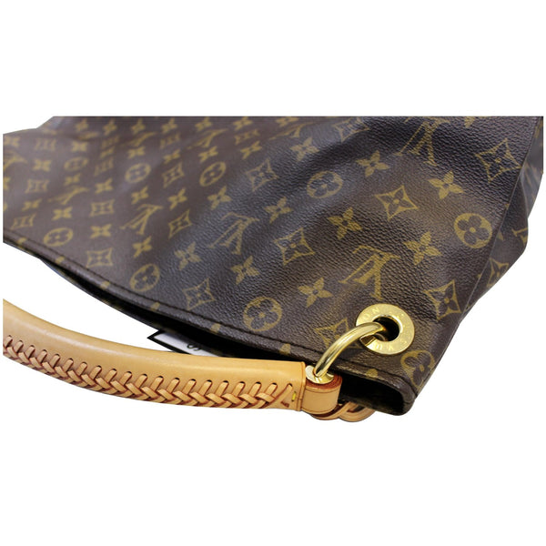 LOUIS VUITTON Artsy MM Monogram Canvas Hobo Brown Shoulder Bag-US