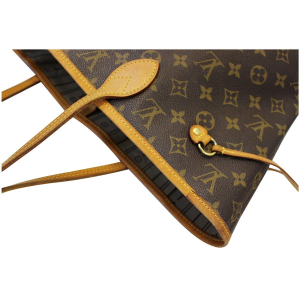 LOUIS VUITTON Neverfull MM Monogram Canvas Tote Shoulder Bag Brown-US