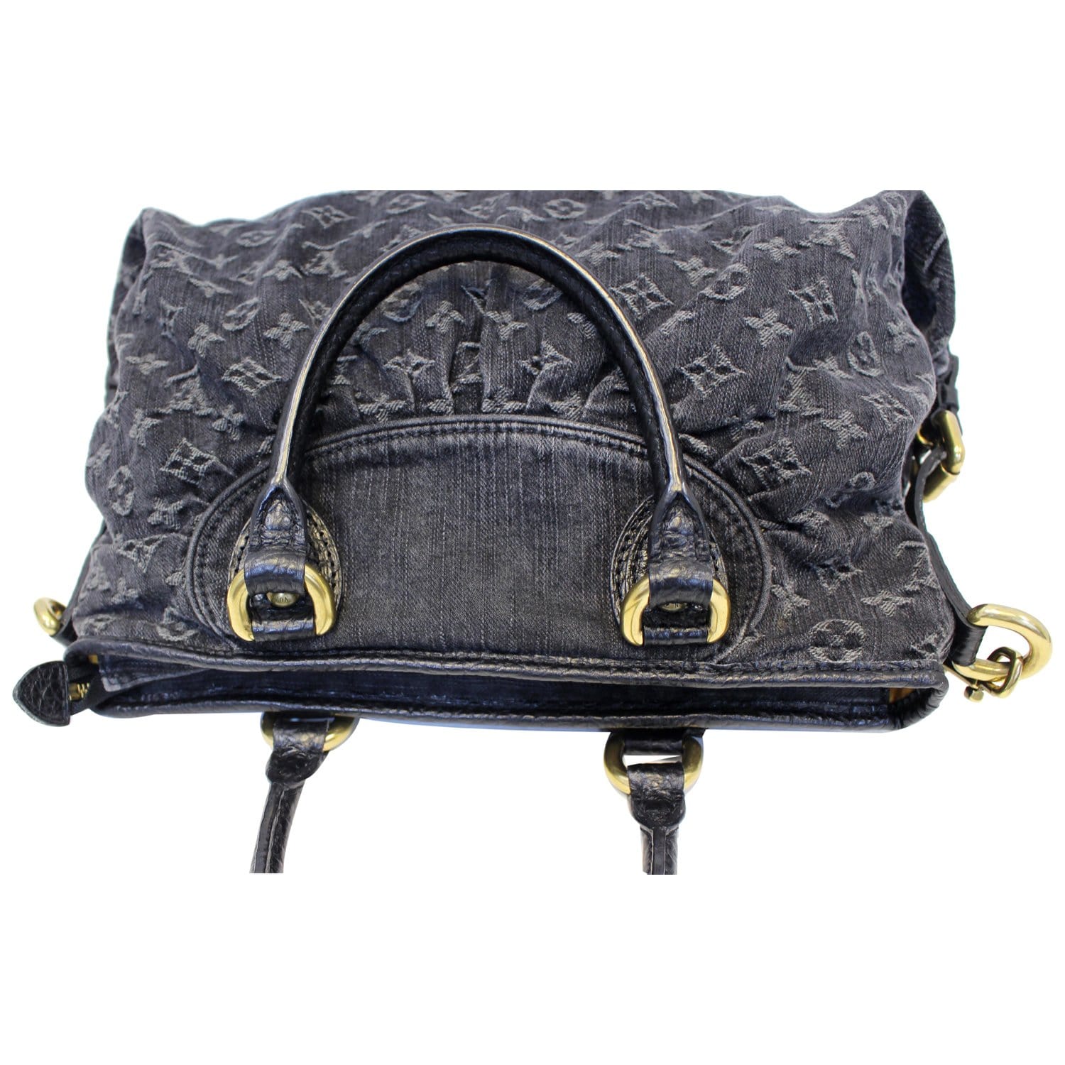 Louis Vuitton Limited Edition Mini Lin Speedy Denim Bag