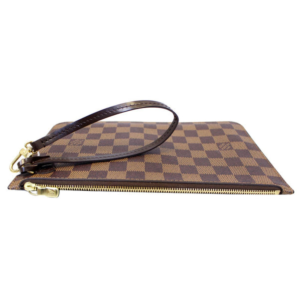 LOUIS VUITTON Pochette Wristlet Pouch Damier Ebene Neverfull GM-US