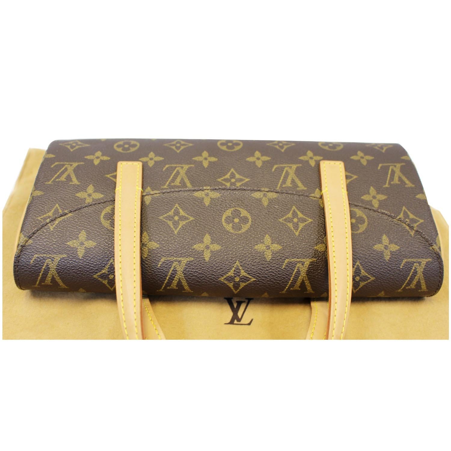 Louis Vuitton Sonatine M51902 Monogram Canvas Hand Bag with added chain A765