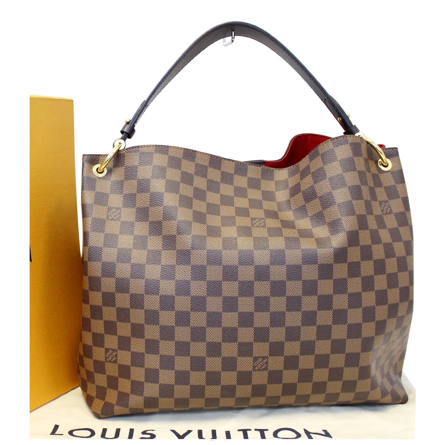 Louis Vuitton® Graceful MM Beige. Size