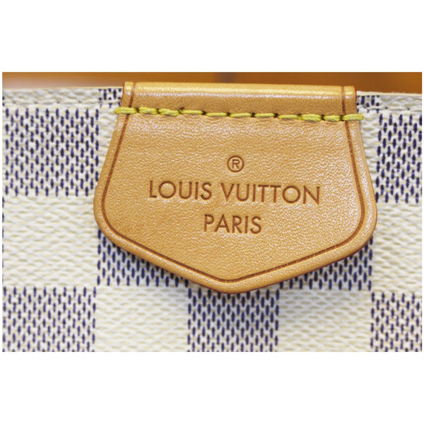 Louis Vuitton Graceful MM - Lv Damier Azur Shoulder Bag - lv logo