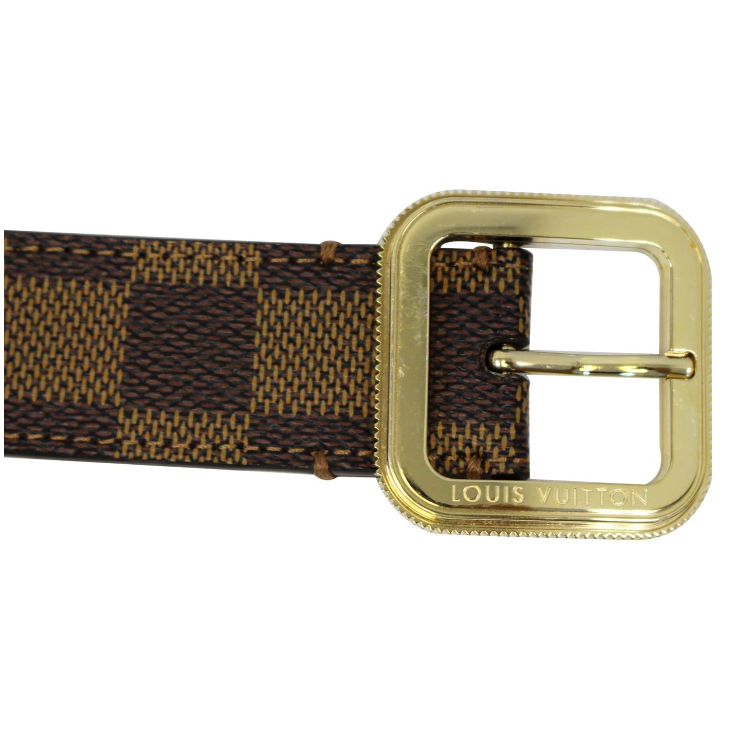 Online Hot Sale Brown Louis Vuitton Damier Ebene Canvas Trunks and Bags  Belt Belt – Designer Revival Online