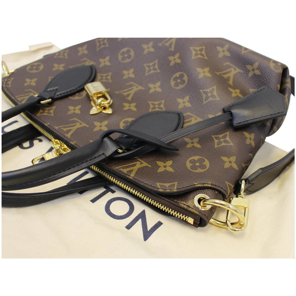 Louis Vuitton Flower Tote Zipped PM Monogram Shoulder Bag brown