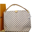 LOUIS VUITTON Graceful MM Damier Azur Shoulder Bag-US