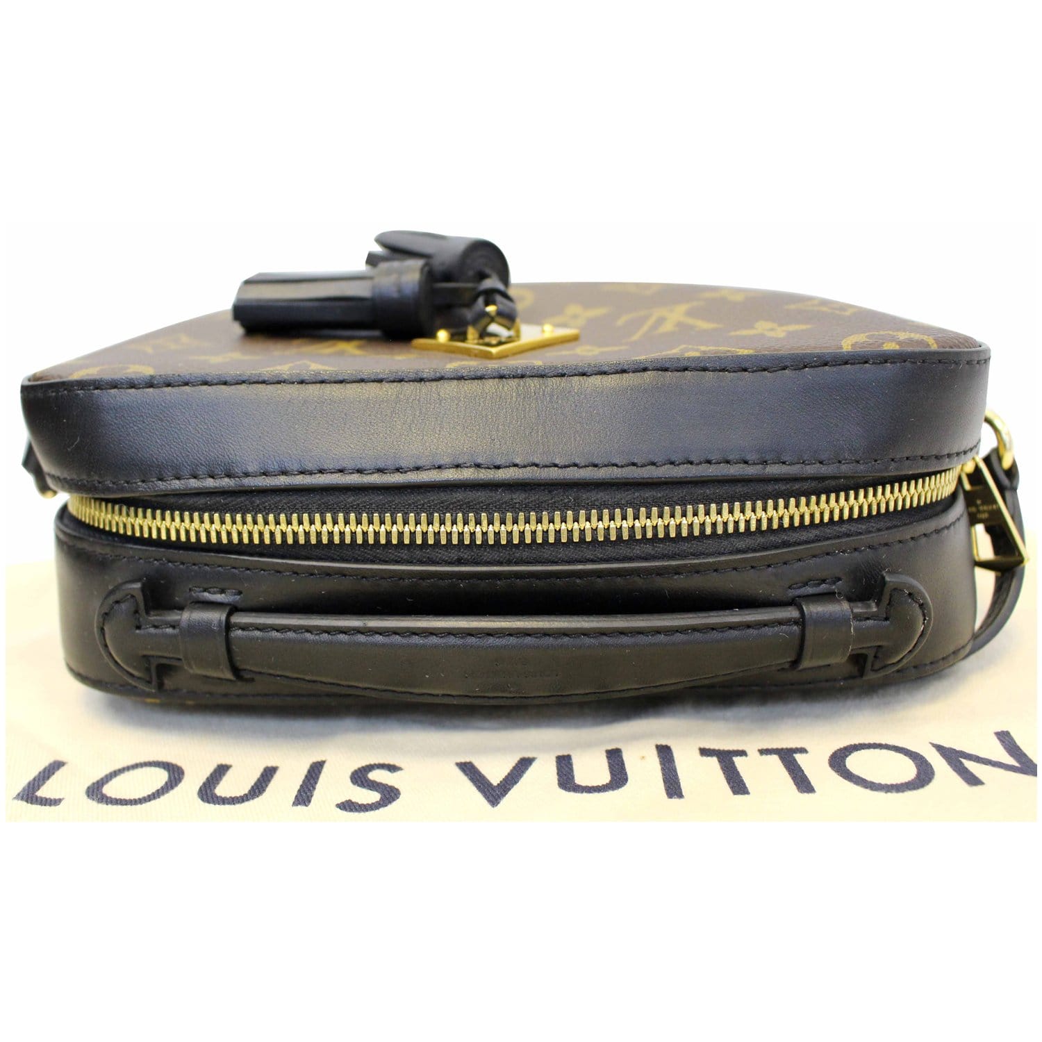 Sac à main Louis Vuitton Salsa en toile monogram marron et cuir naturel, Brown Louis Vuitton Monogram Saintonge Crossbody Bag