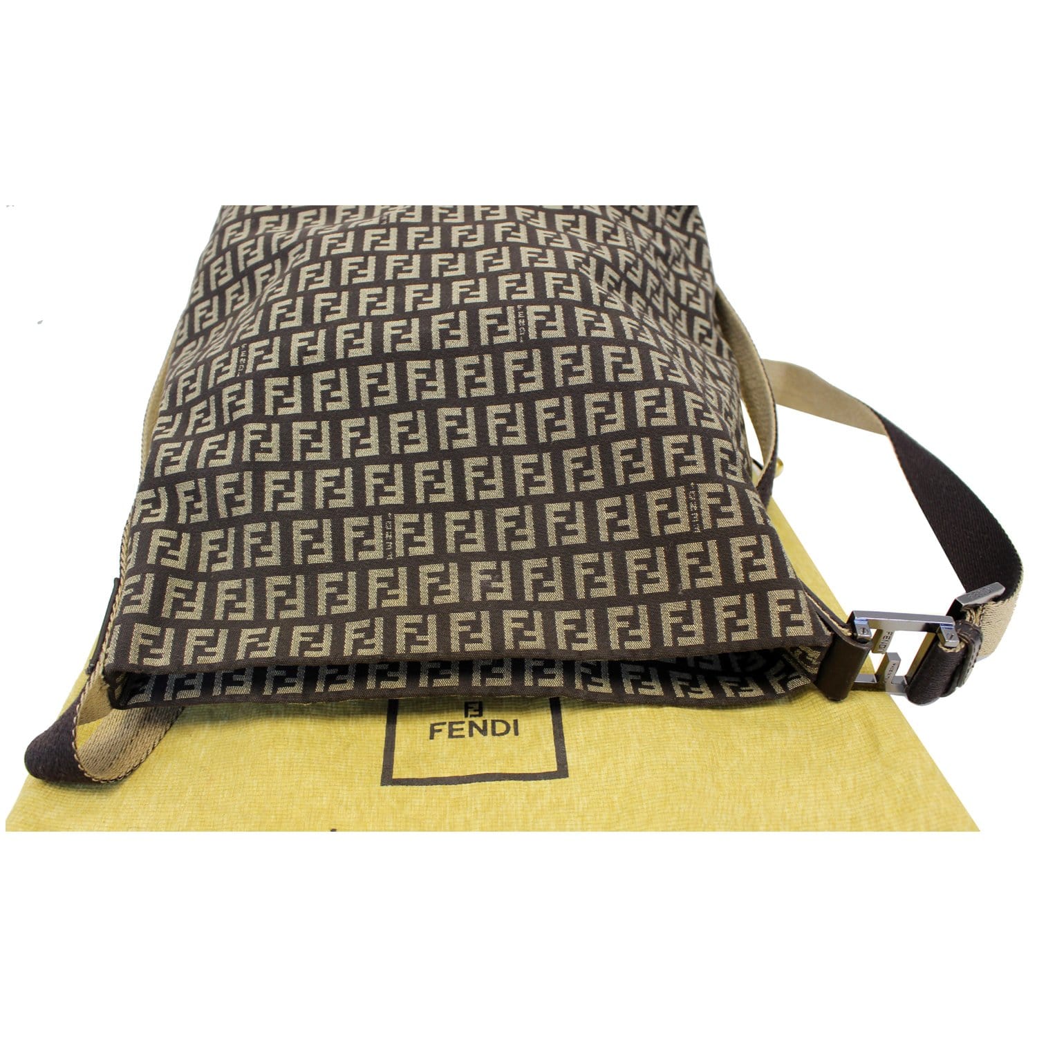 Fendi Zucchino Crossbody Bag Authenticated By Lxr