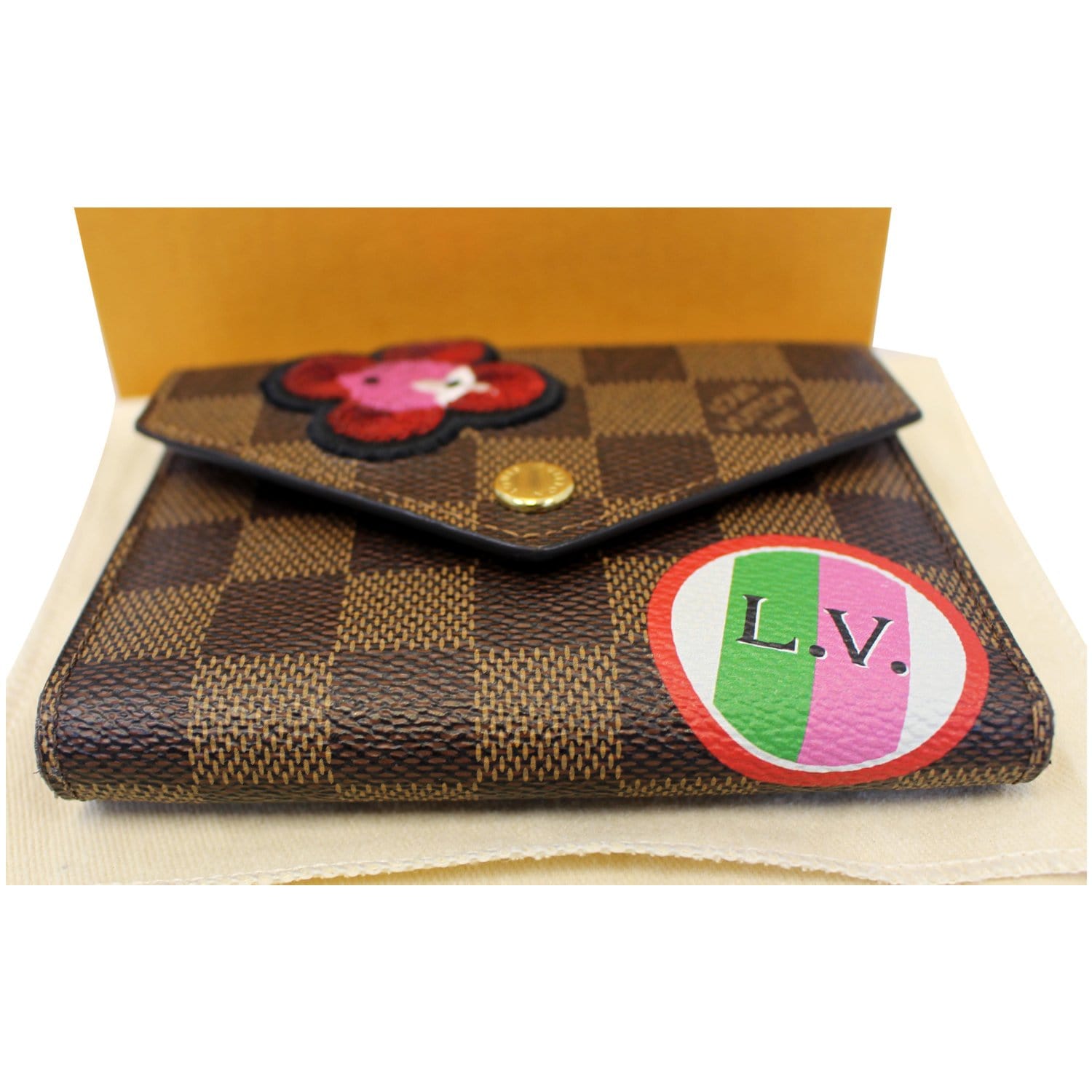 LV Victorine Wallet in brown/tan  Purses and bags, Louis vuitton