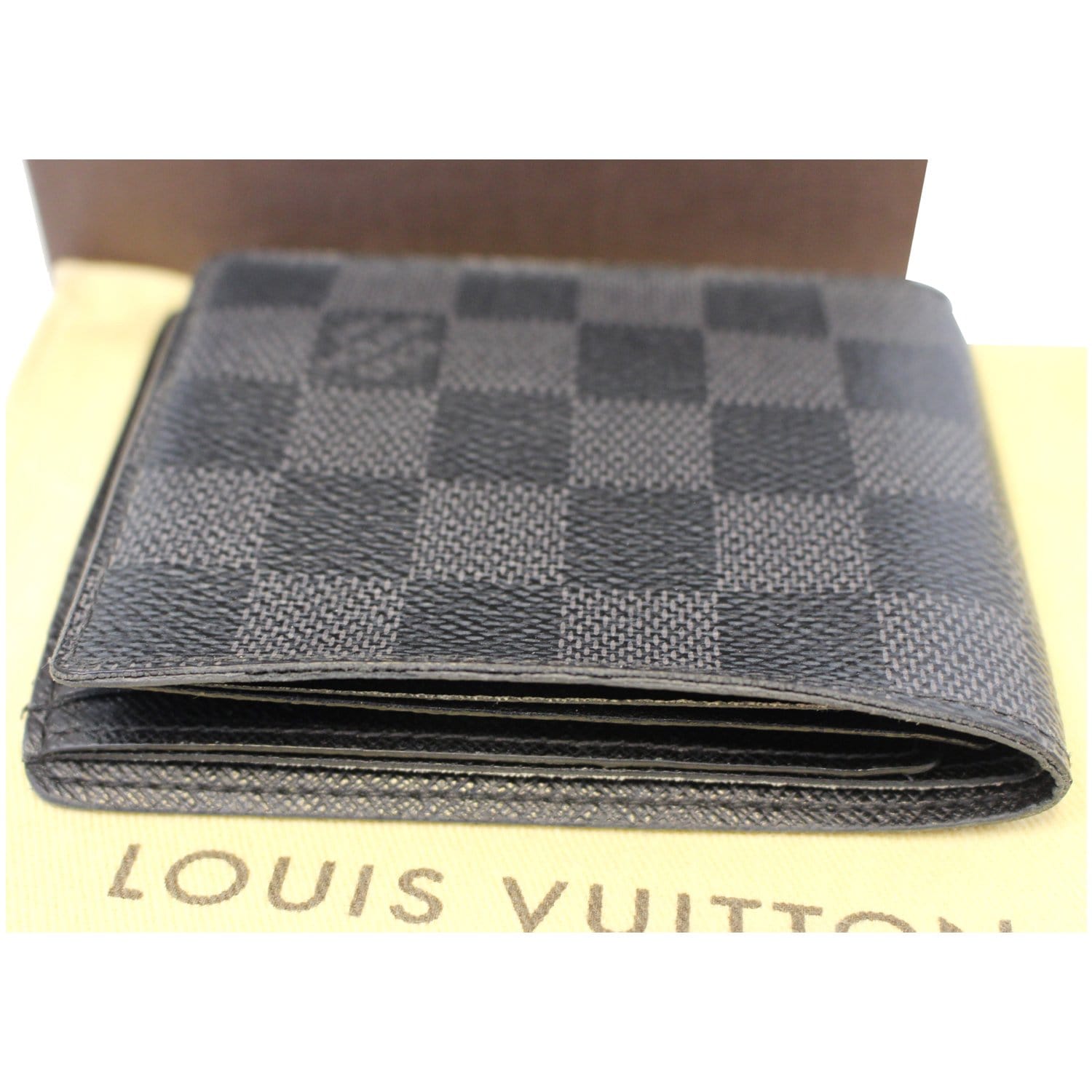 Louis Vuitton - Multiple Wallet - Damier Canvas - Graphite - Men - Luxury