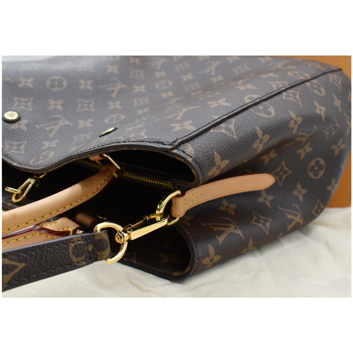 Louis Vuitton Graceful Hobo Bag GM Brown Canvas Monogram