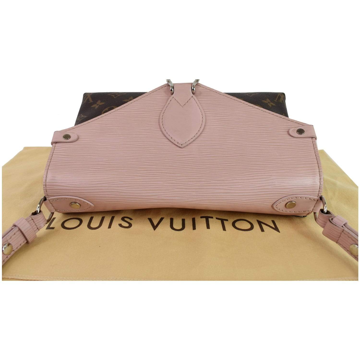 Louis Vuitton, Bags, Louis Vuitton Monogram Epi Saint Michel Rose  Ballerine