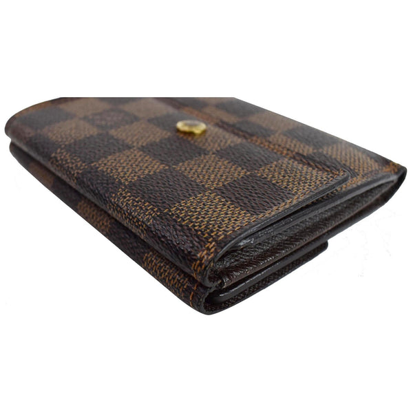 Louis Vuitton Elise Compact Damier Ebene Wallet foldable