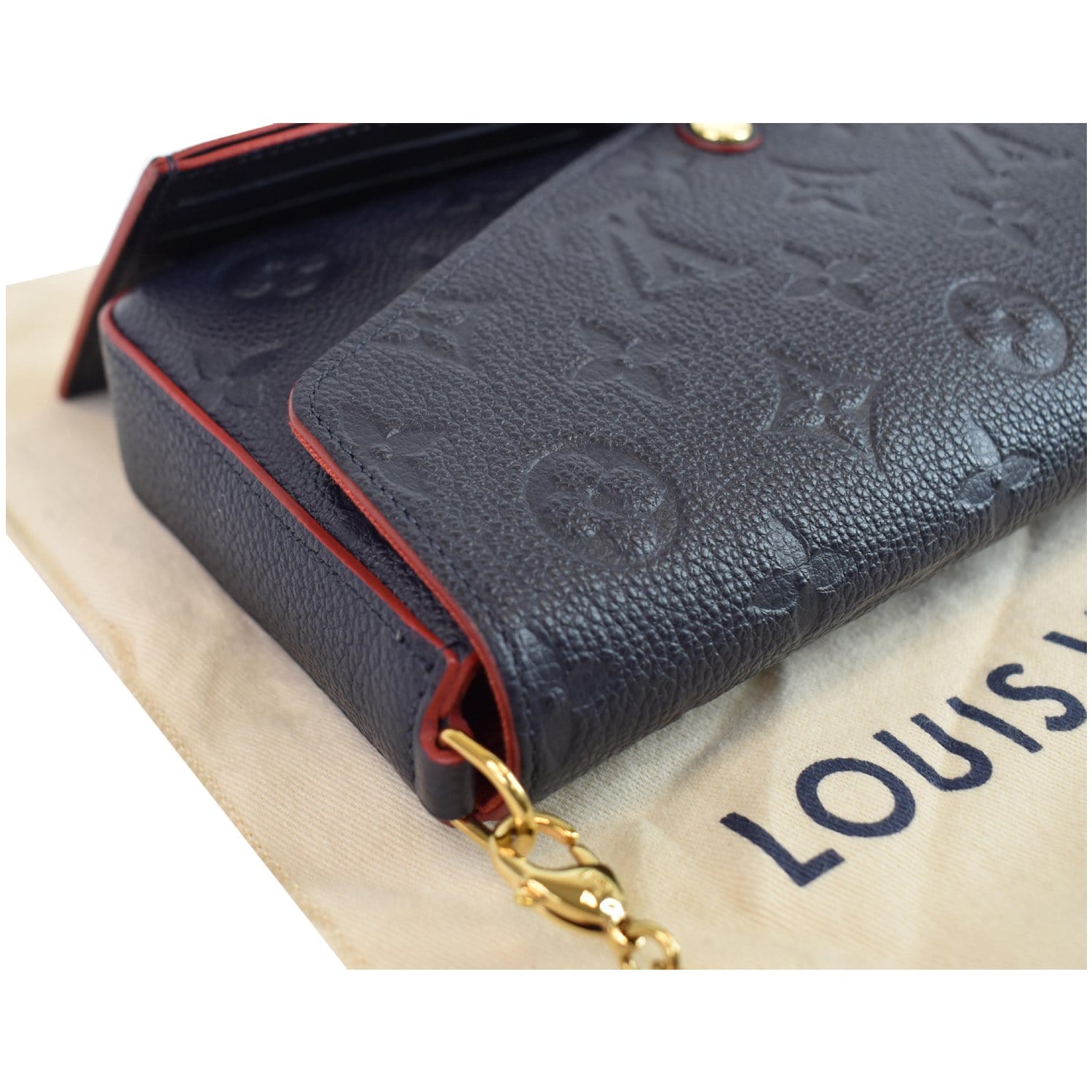 Louis Vuitton Pochette Felicie Monogram Empreinte Pouch