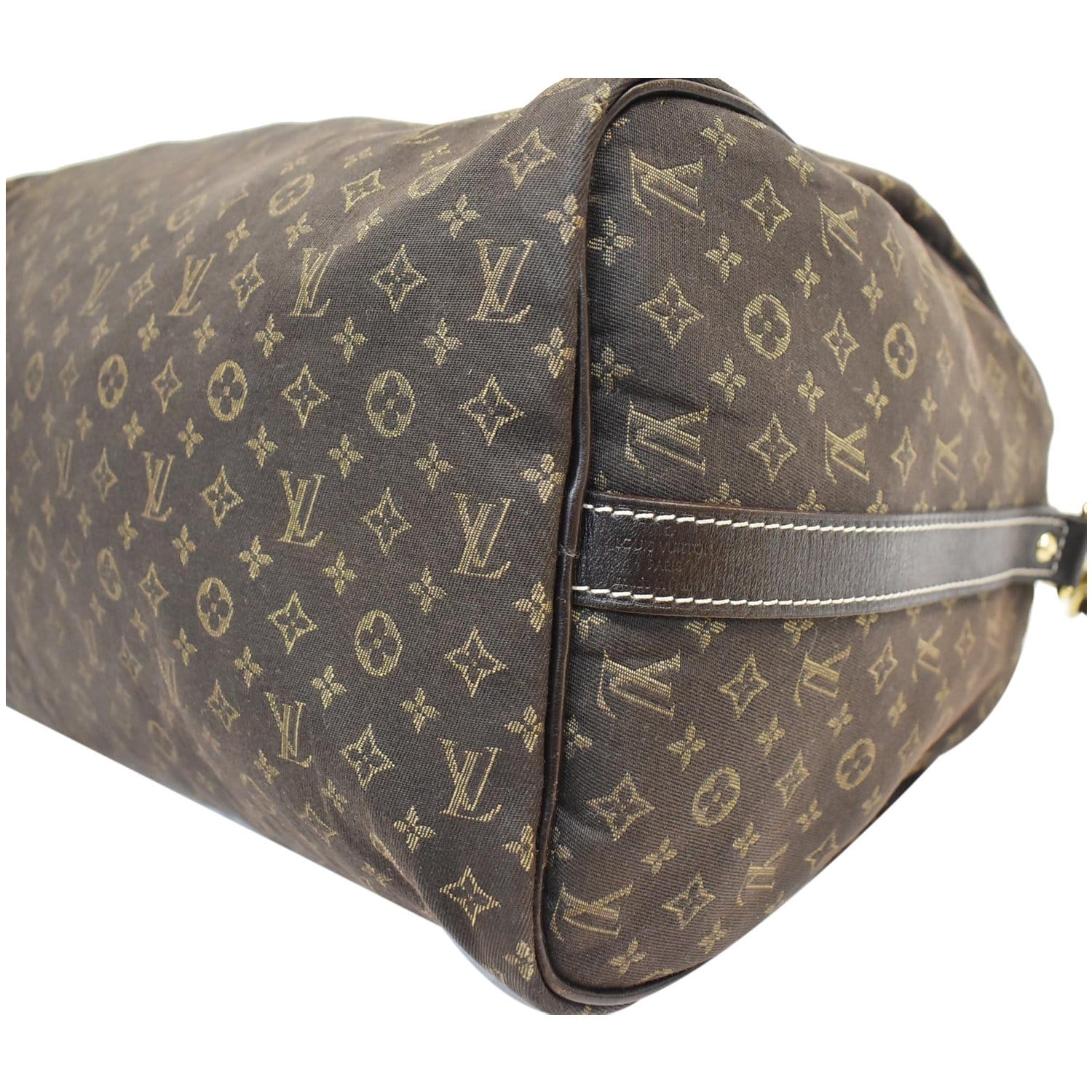 Louis Vuitton Brown Mini Lin Speedy 30 Bag – The Closet
