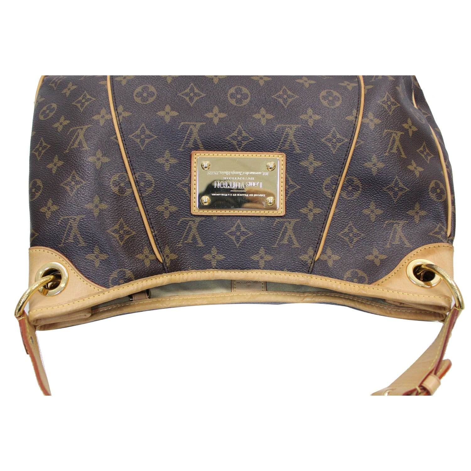 Galliera handbag Louis Vuitton Brown in Synthetic - 30826934