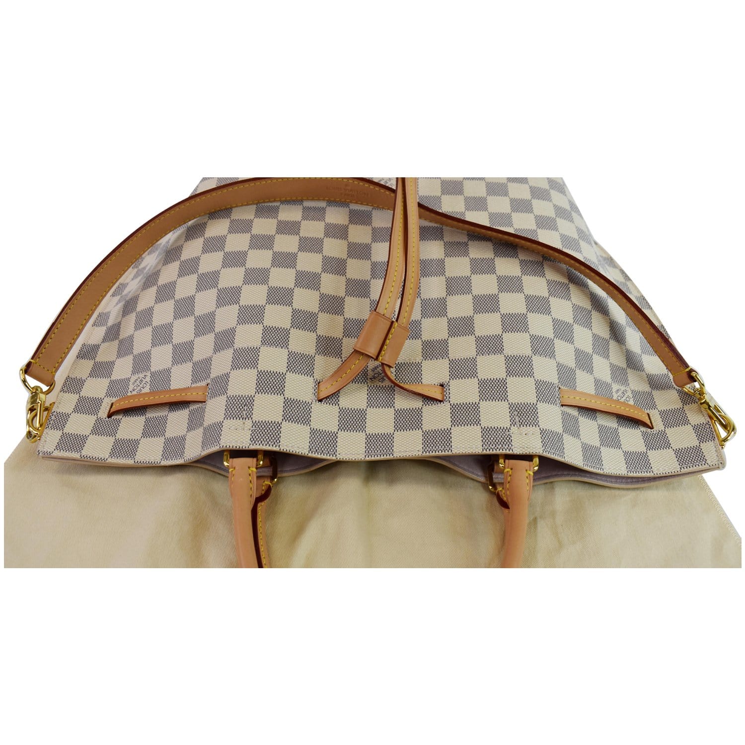Louis Vuitton Girolata Damier Azur Canvas Shoulder Bag-TheShadesHut